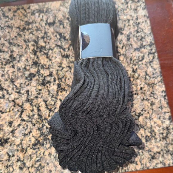 Badgley Mischka Classic Black Casual Socks